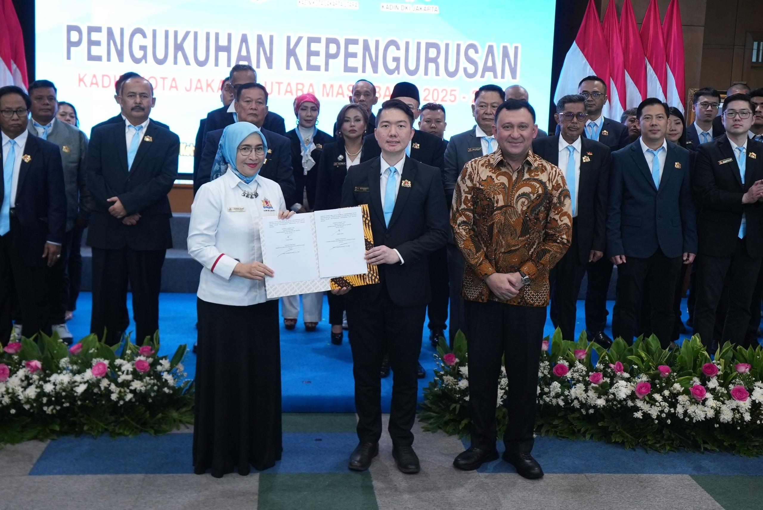 Pengukuhan Kepengurusan KADIN Kota Jakarta Utara